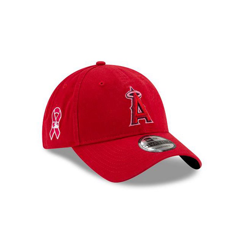 MLB Los Angeles Angels Mother's Day 9Twenty Adjustable (MDT2867) - Red New Era Caps